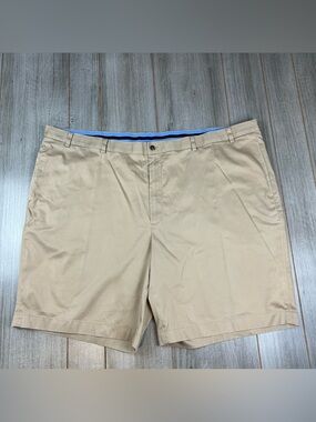 Brooks Brothers Chino Shorts Size 54 BIG Stretch Beige *flaws